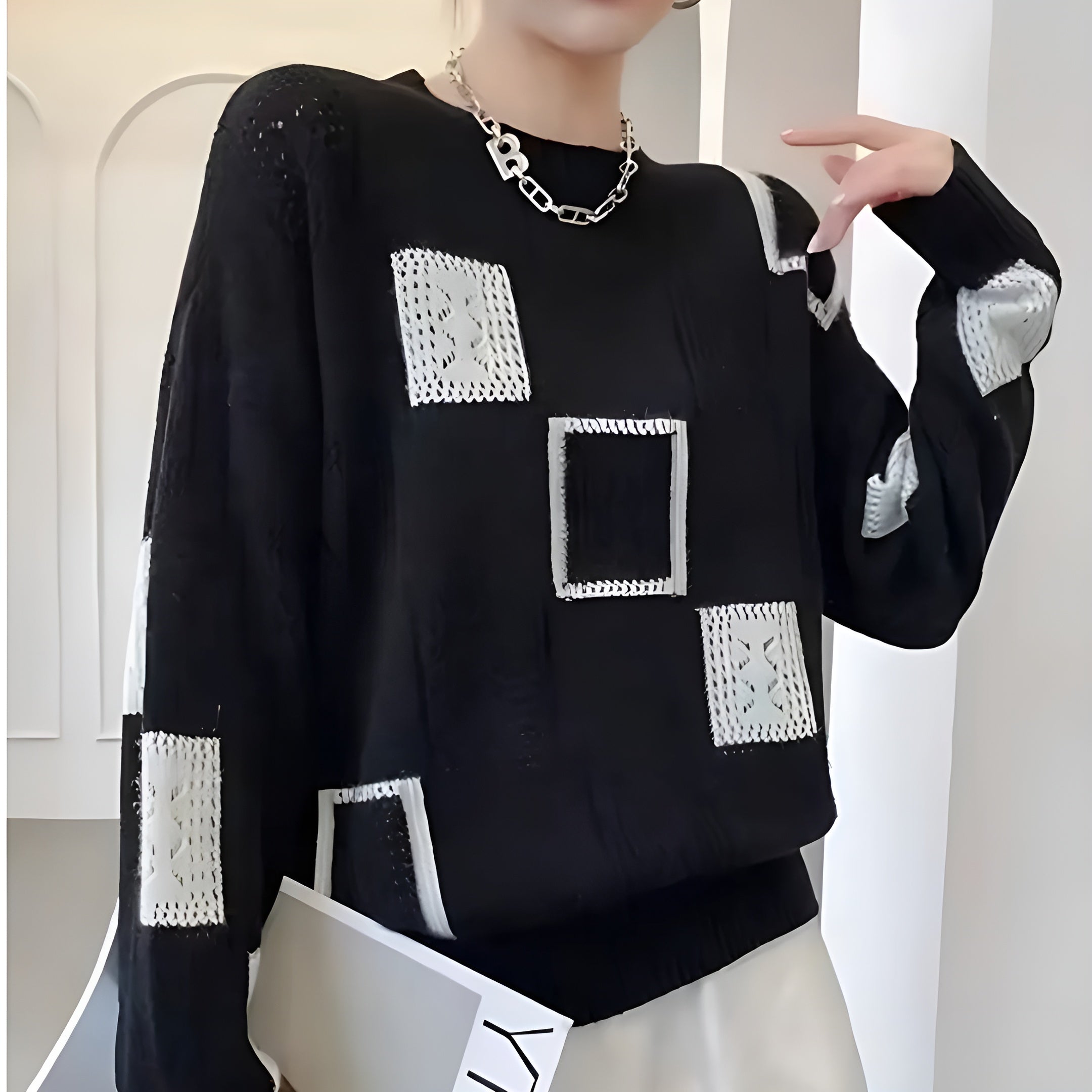 Alida | Klassischer Strickpullover