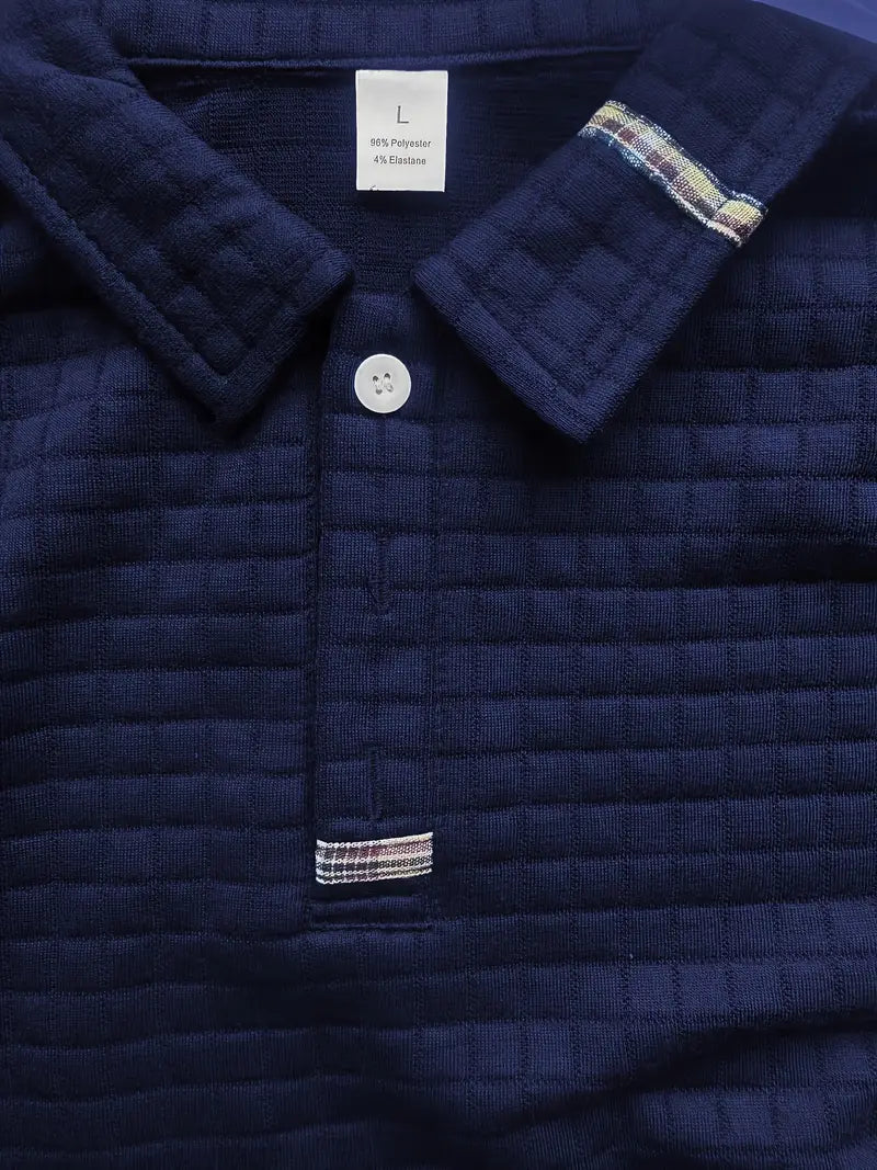 Ephraim | Strukturiertes Poloshirt Mit Ärmeltasche