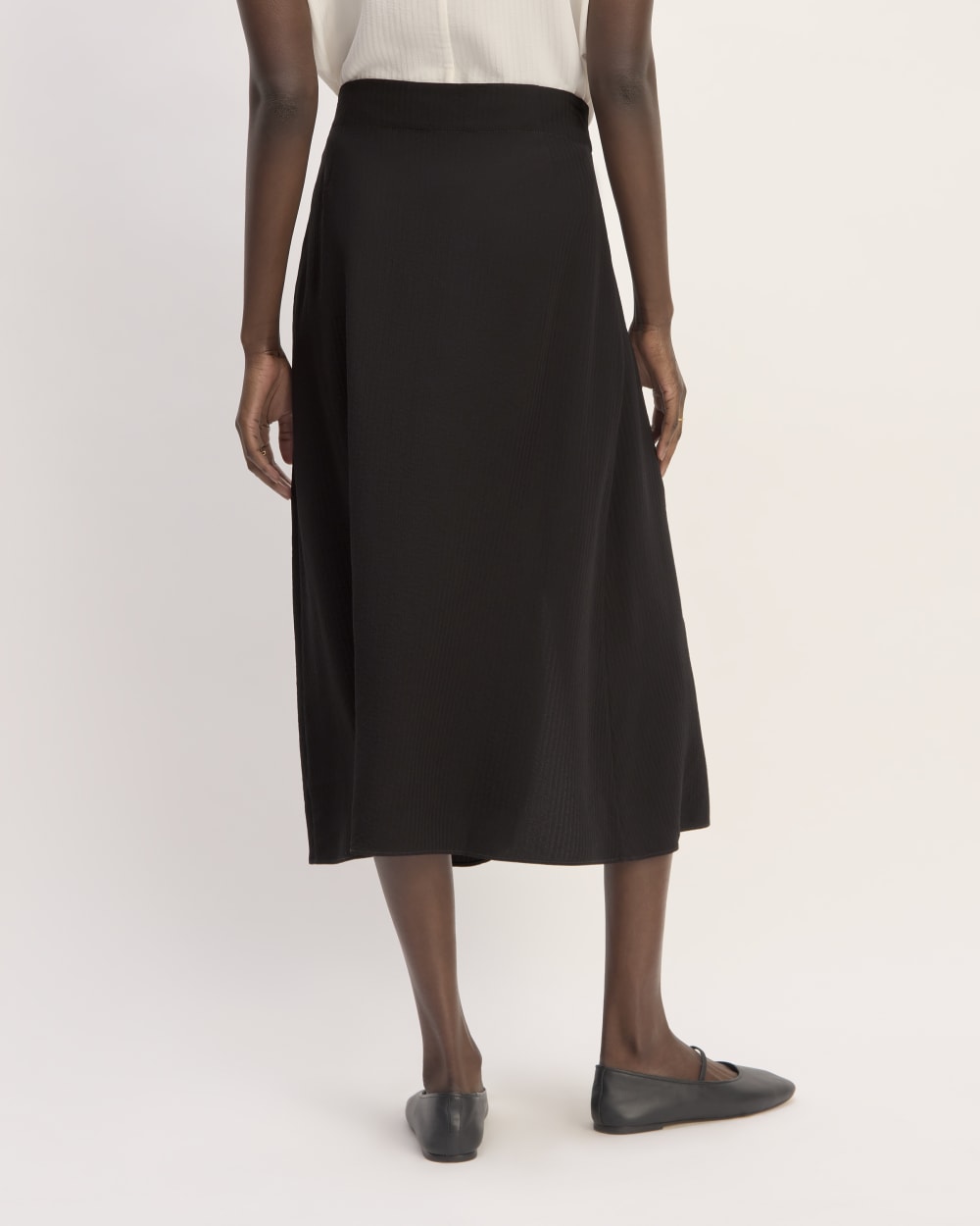 Mini-Jacquard-Rock mit Slip | Schwarz