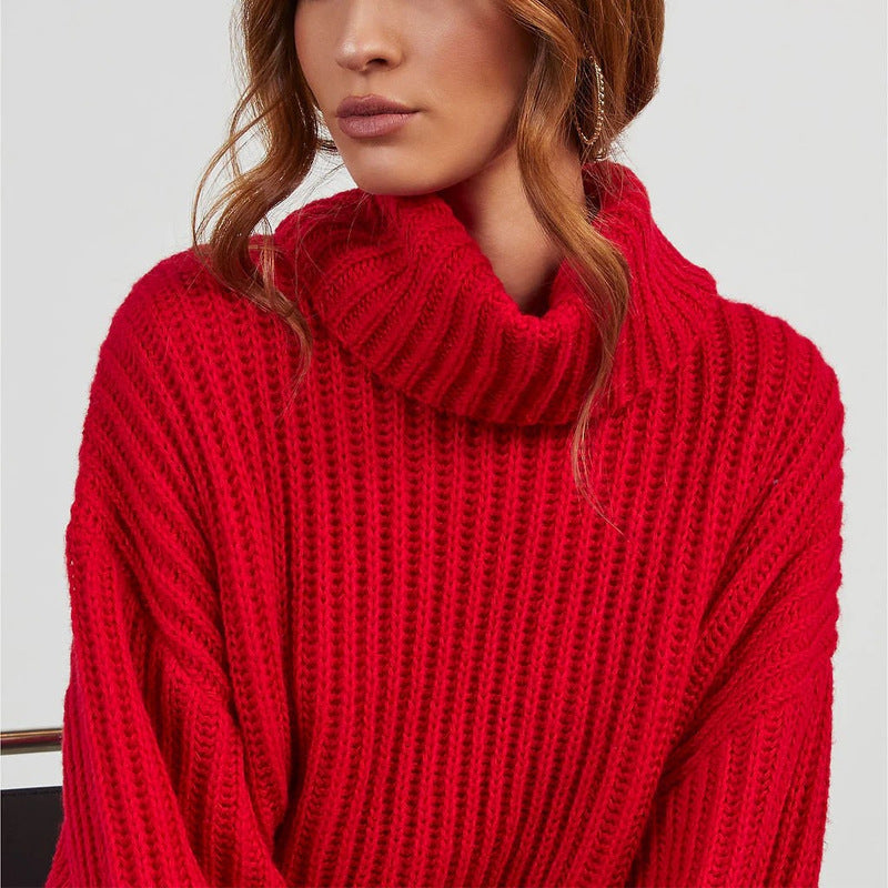Stilvolles Pullover Kleid