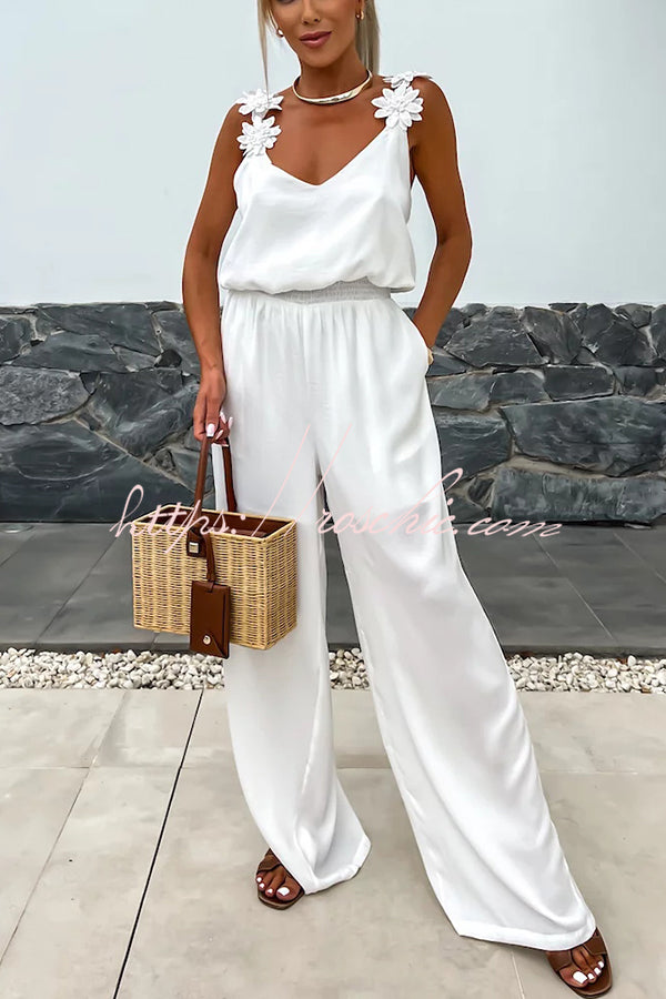 Cosima | Lässiger Overall mit Stickerei