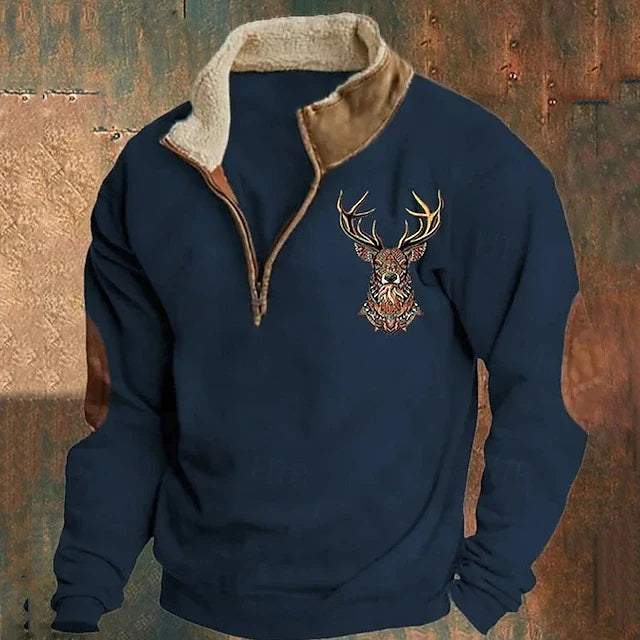 Baratheon | Hochwertiger Zip-Up-Pullover