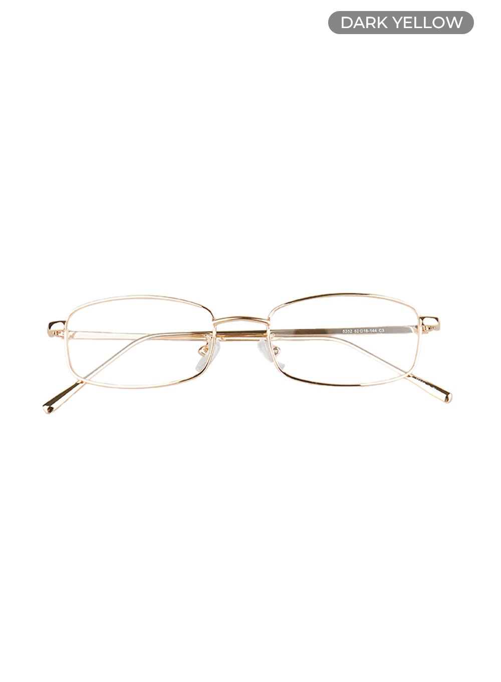 Chic Quadratische Metallbrille CL426