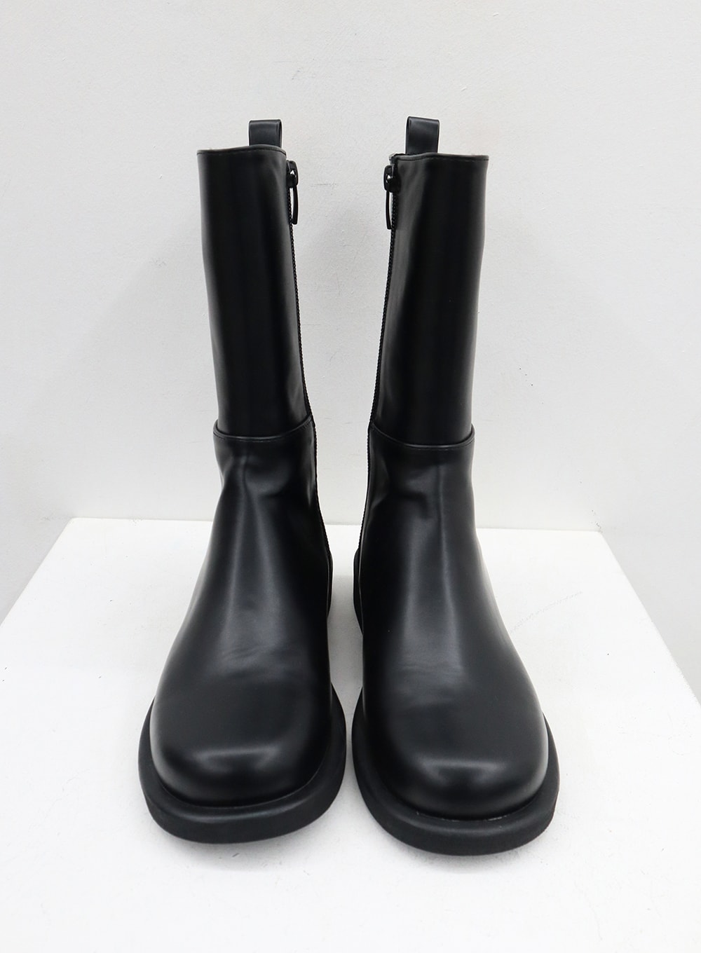 Mid-Calf Seitenreißverschluss Stiefel OJ300
