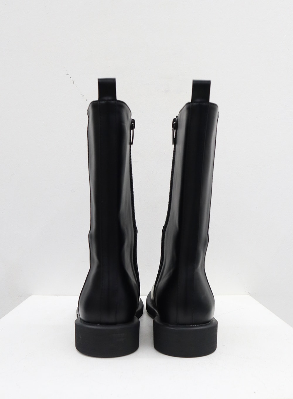 Mid-Calf Seitenreißverschluss Stiefel OJ300