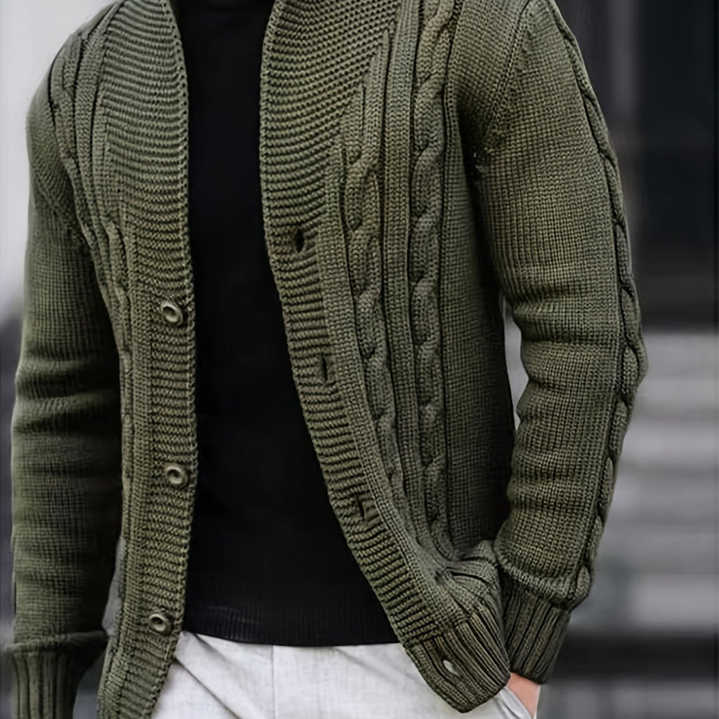 Léonard | Knopf-Cardigan aus Strick