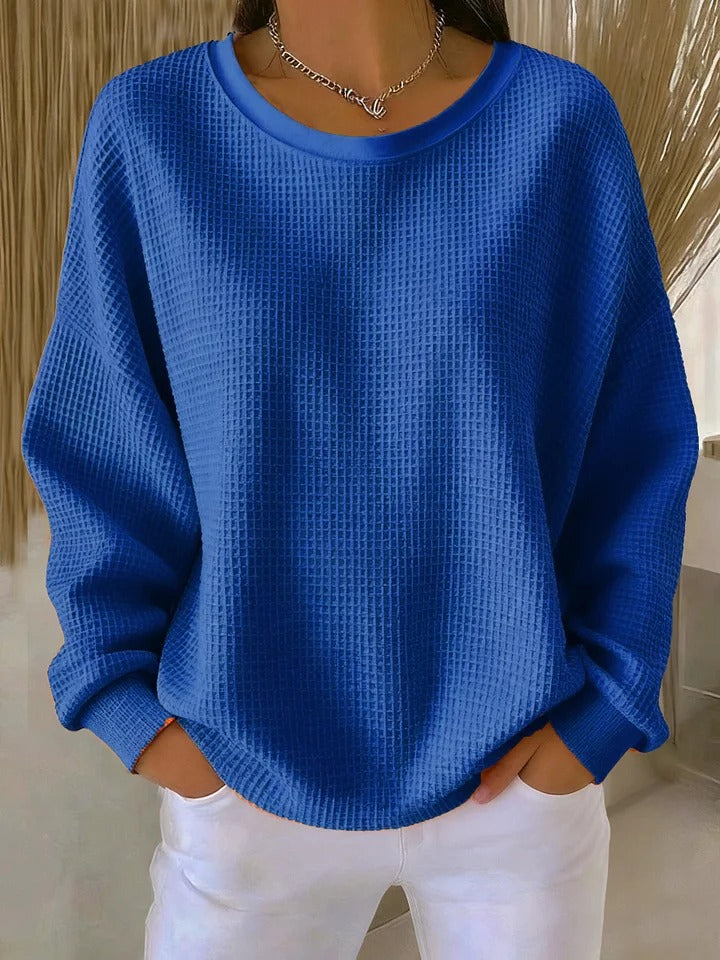 Elora | Texturiertes Sweatshirt