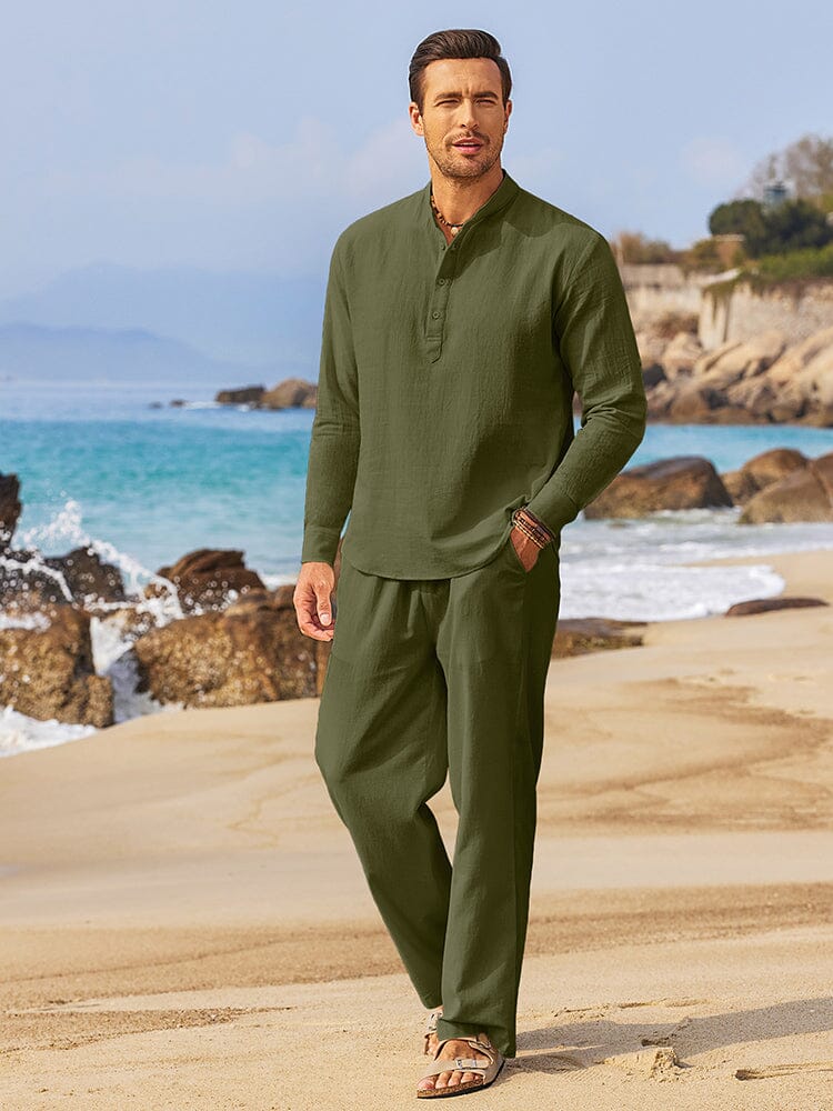 Laurent | Lässiges Set mit Oberteil und Hose