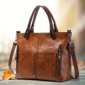 Schultertasche Britney aus Leder – Elegant und Zeitlos