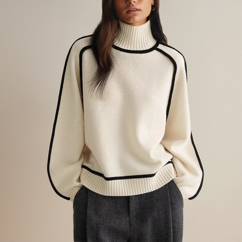 Lara | Pullover mit Rollkragen
