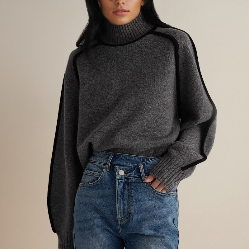 Lara | Pullover mit Rollkragen