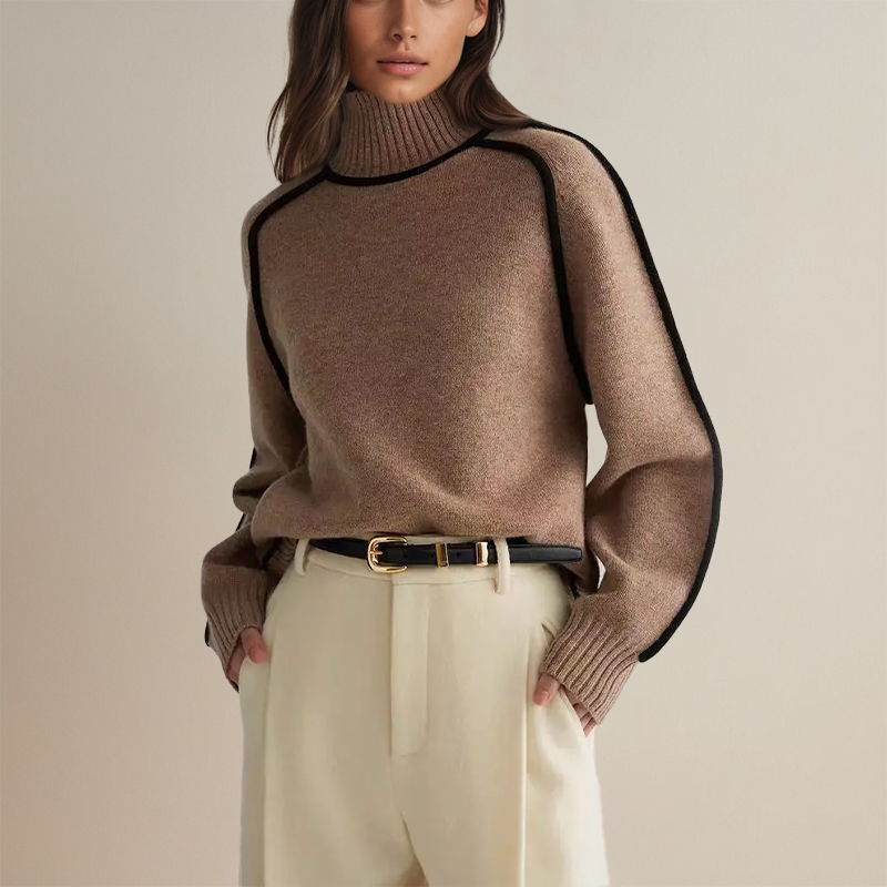 Lara | Damenpullover mit Rollkragen