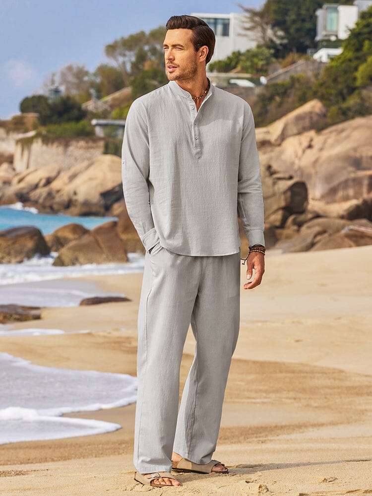 Laurent | Lässiges Set mit Oberteil und Hose