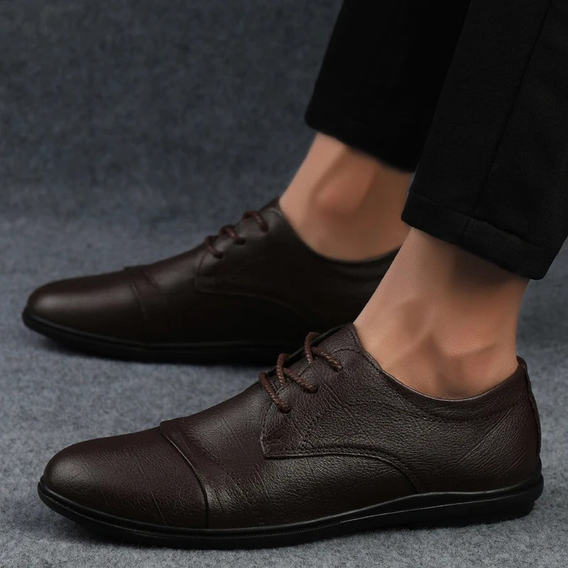 Elegante Leder-Dressschuhe