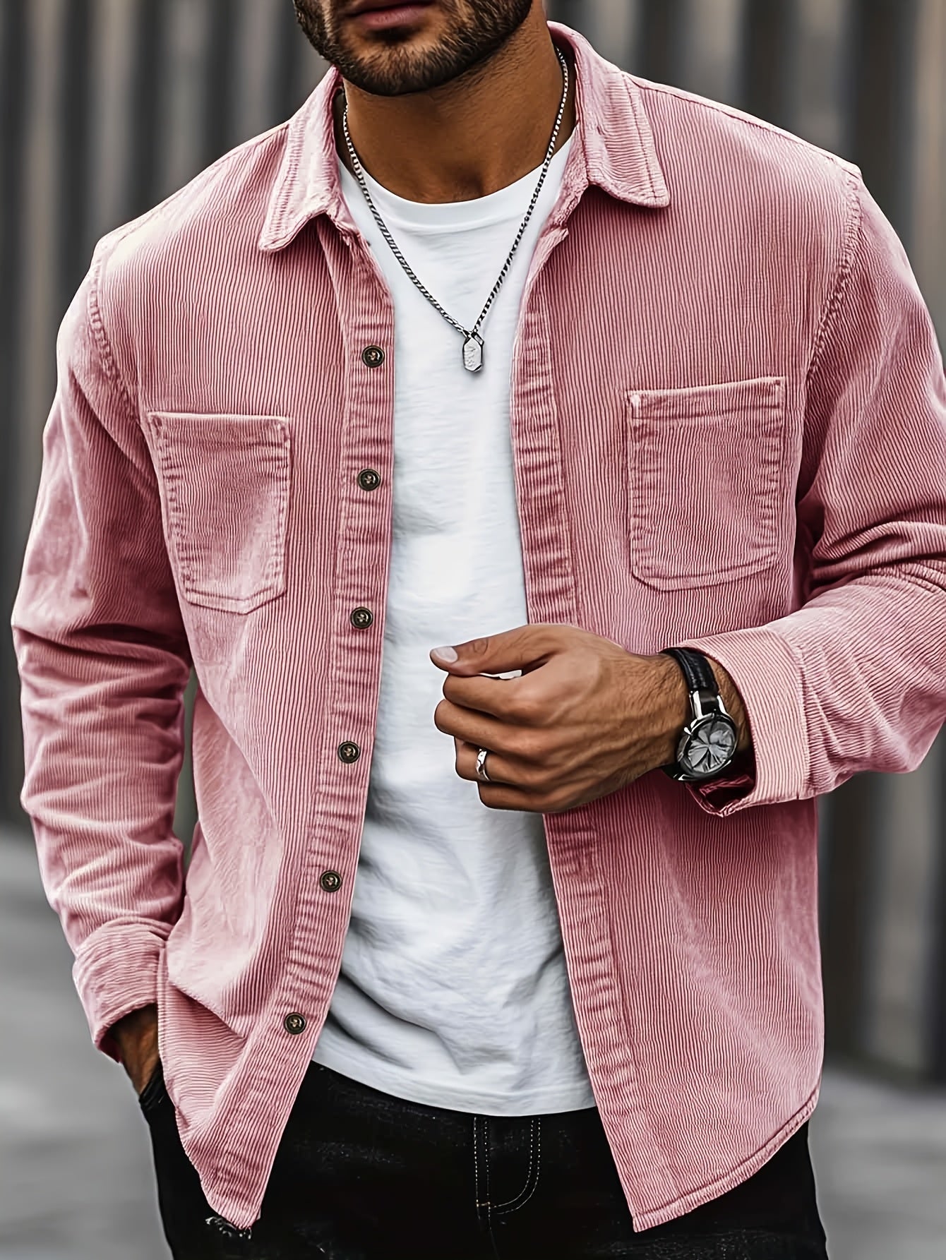 Johan | Herren Cordhemdjacke