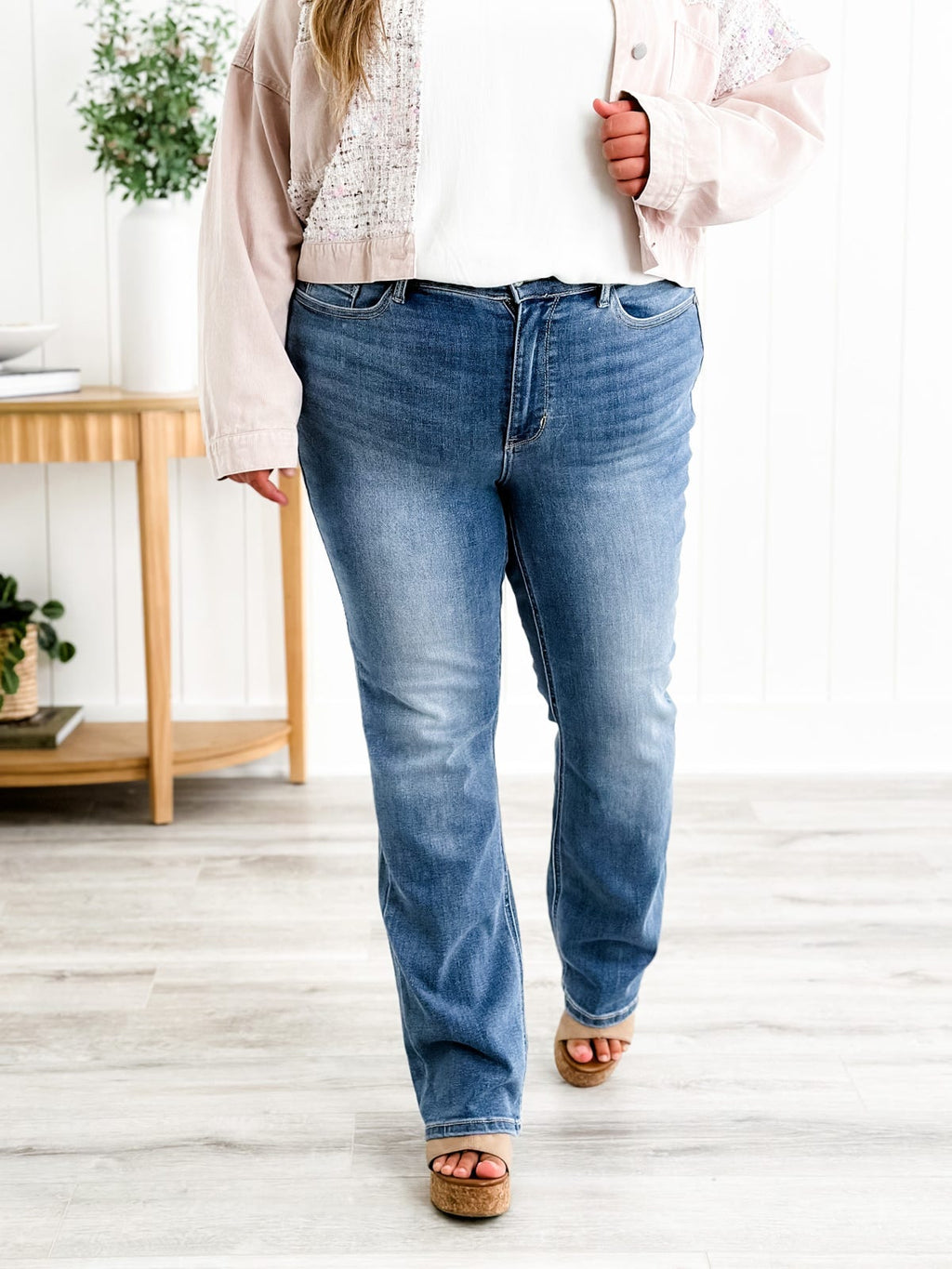 Jennie | Jeans Bootcut mit Bauchkontrolle
