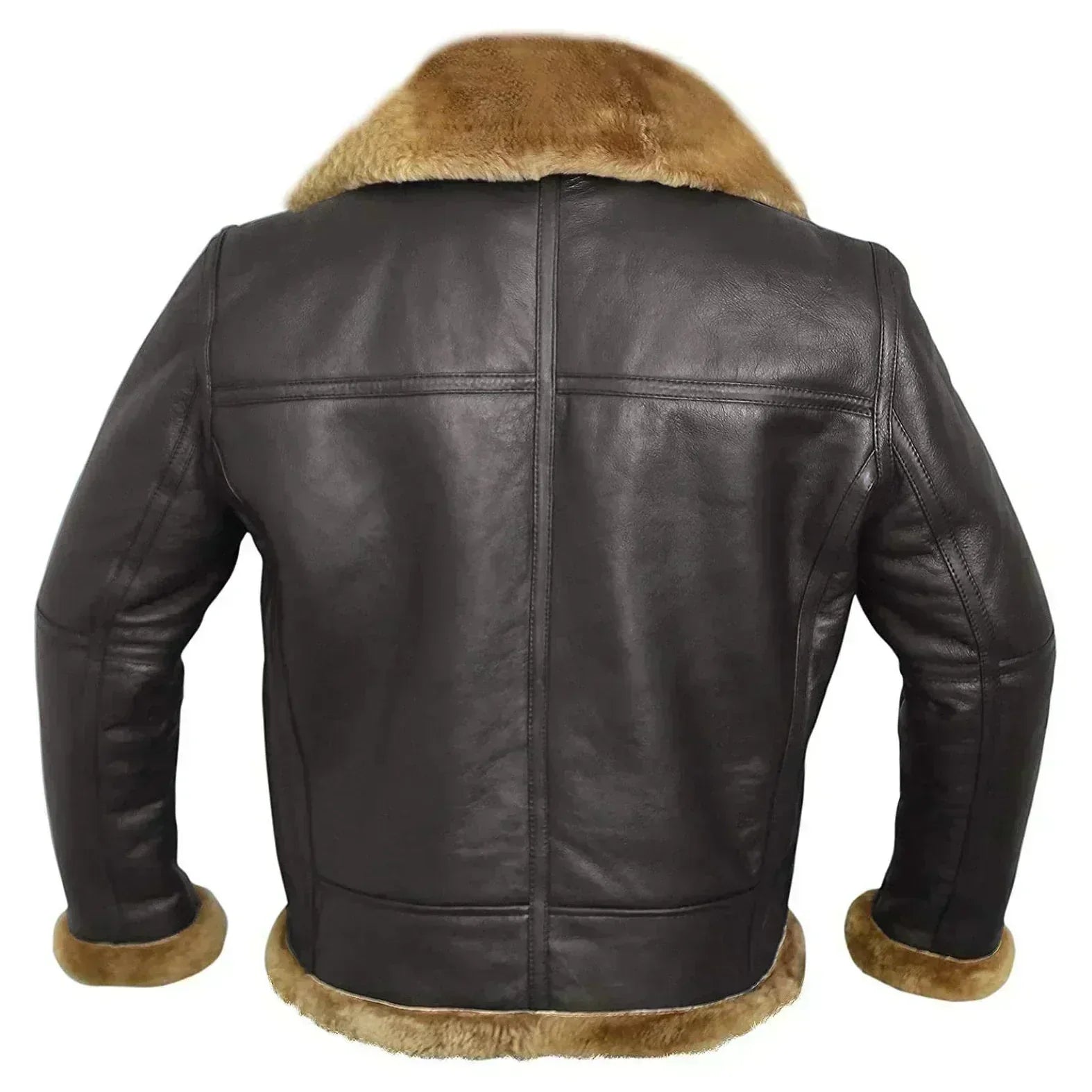 Enzo™ | Lammfell-Lederjacke