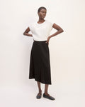 Mini-Jacquard-Rock mit Slip | Schwarz