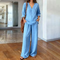Celine | Lässiges Set mit Langarm Top und Hose