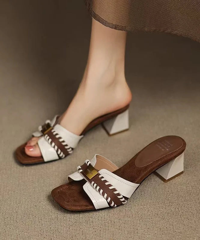 Kaori | Elegante Sandalen mit Blockabsatz
