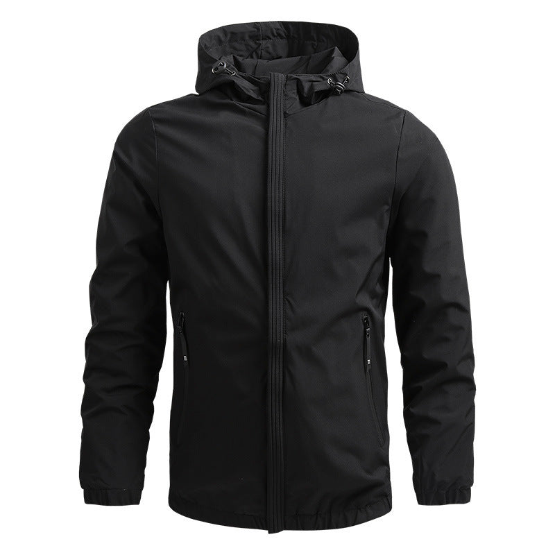 Oleg | Jacke mit Kapuze und langen Ärmeln mit Reißverschluss