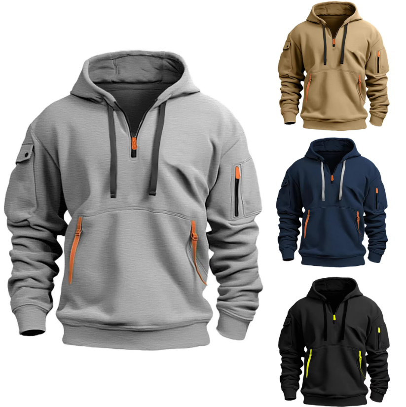 TOM | Gemütlicher Kapuzenpullover – Warm, Weich & Alltagstauglich