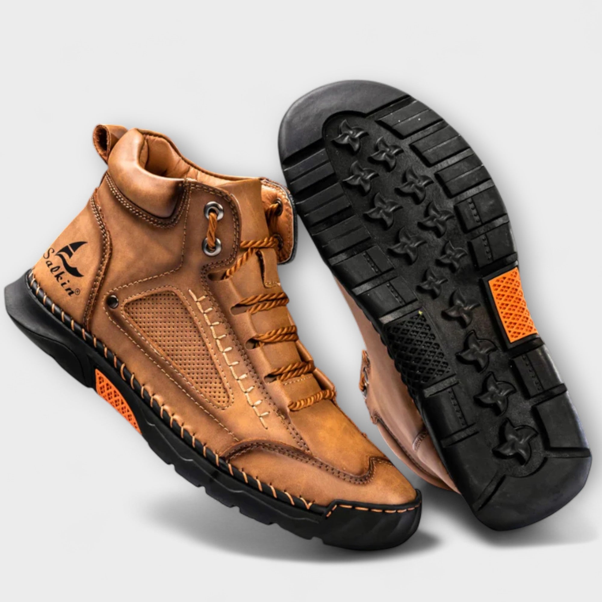 Brando | Hochformatige Lederstiefel