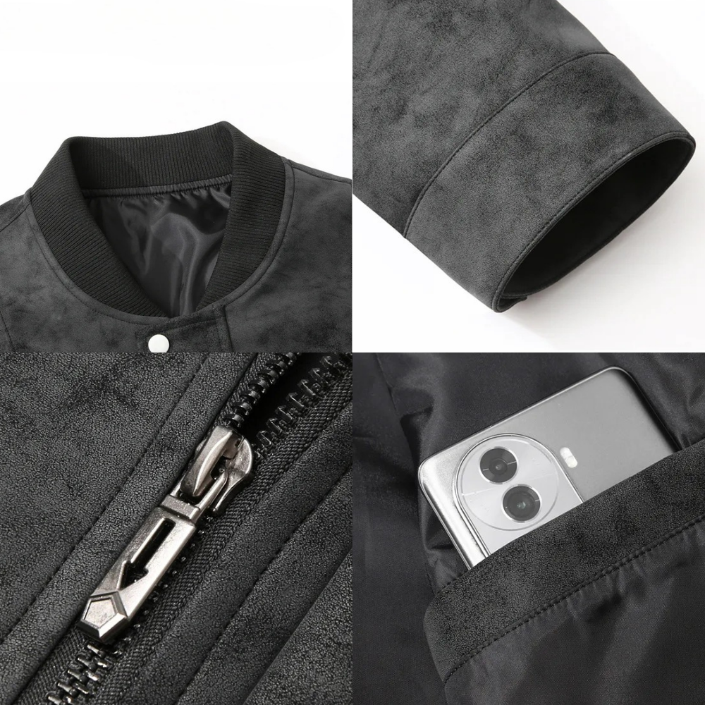 Darryl™ Stilvolle Bomber Jacke