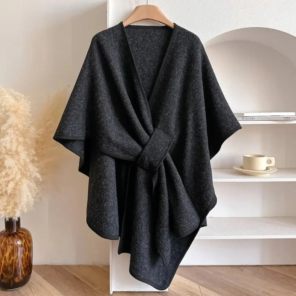 Lex | Langer Poncho Schal