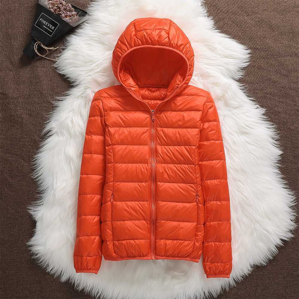 Nord | Premium-Jacke mit weißen Federn