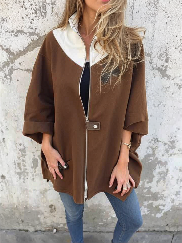 Francina | Lockere Kapuzenjacke