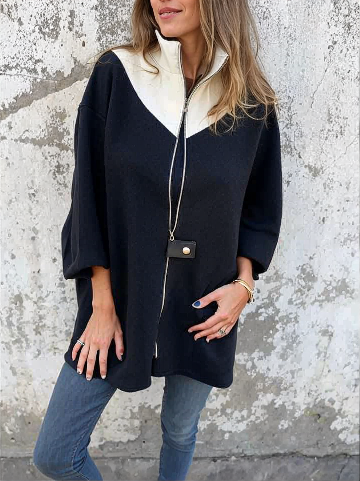 Francina | Lockere Kapuzenjacke
