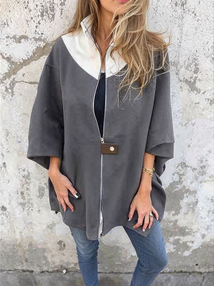 Francina | Lockere Kapuzenjacke