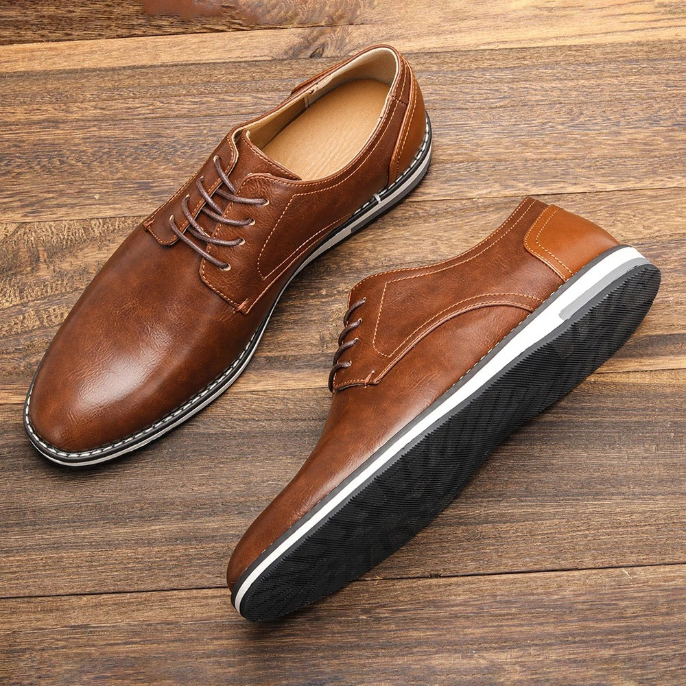 JOHN - Schicke Lederschuhe