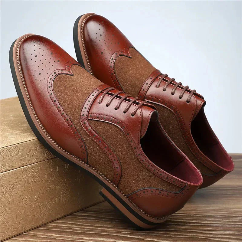 Bairstow Zweifarbige Oxford Schuhe