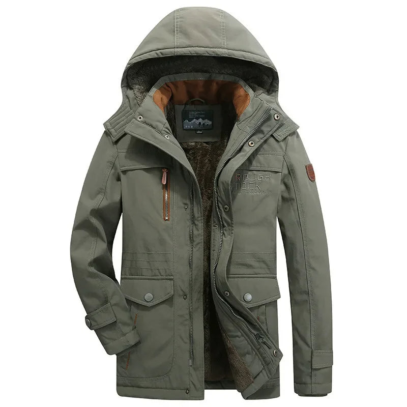 Elegante Gepolsterte Winterjacke