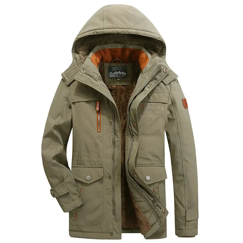 Elegante Gepolsterte Winterjacke