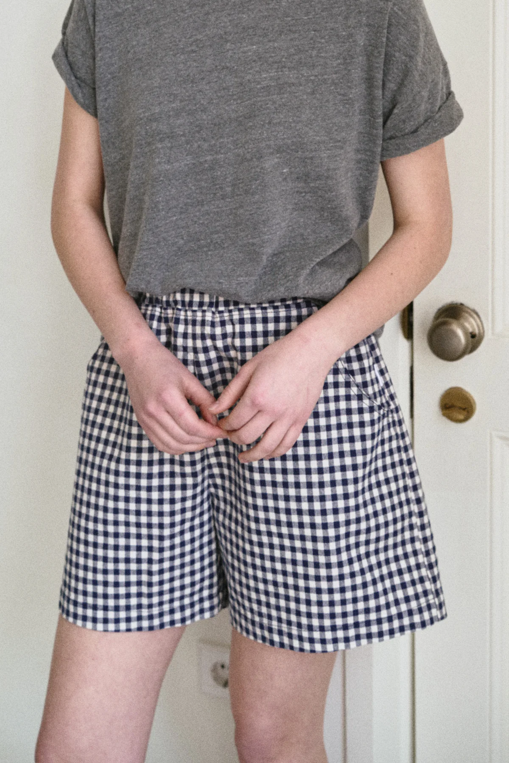 Le Bon Shoppe - City Shorts / Karierte Blau