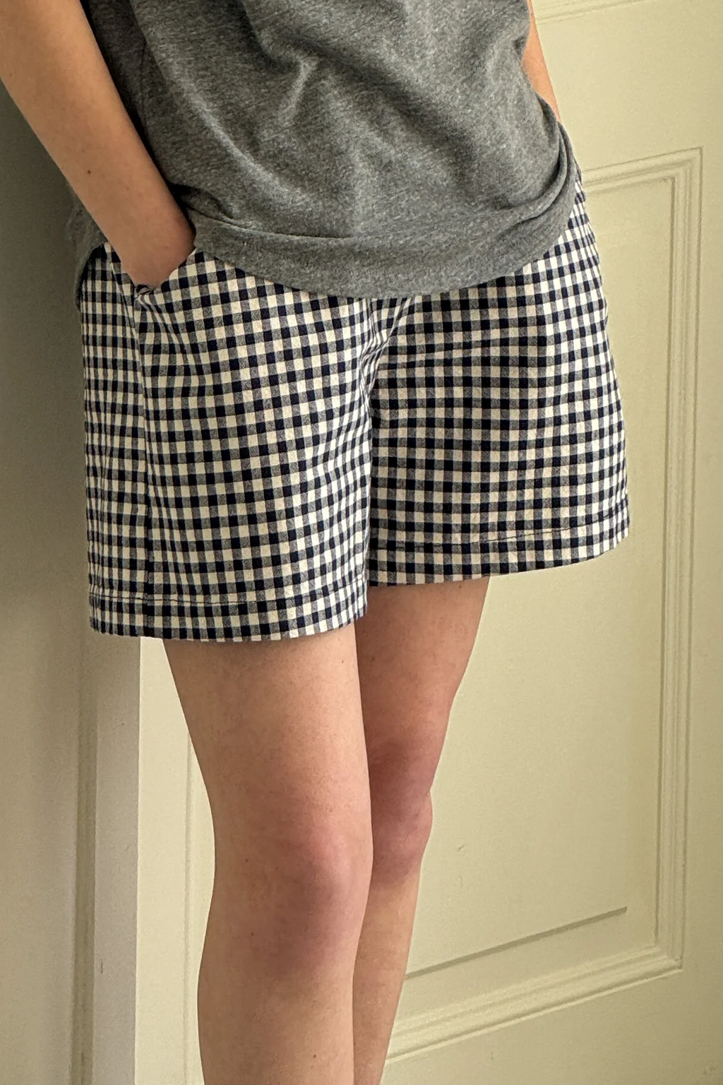 Le Bon Shoppe - City Shorts / Karierte Blau