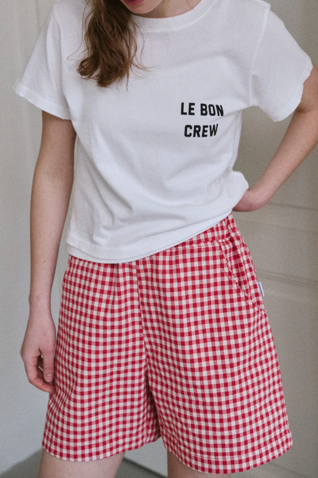 Le Bon Shoppe - City Short / Rote Karos