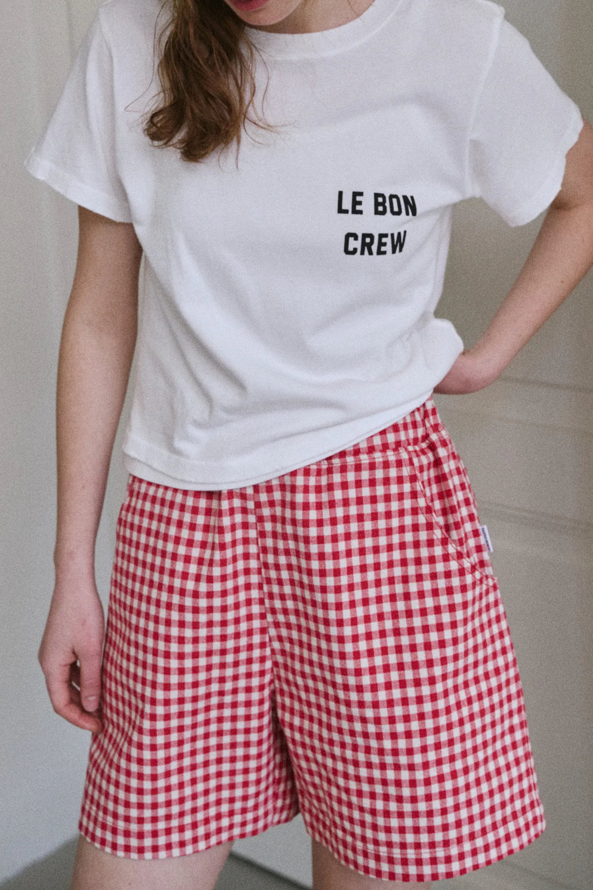 Le Bon Shoppe - City Short / Rote Karos