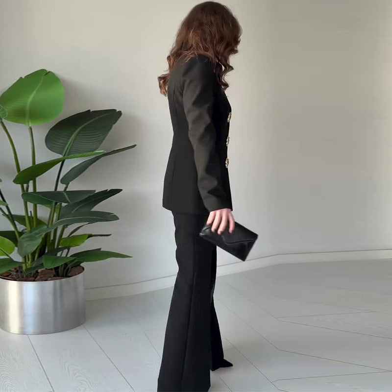 Zara | Blazer und Hose mit geteilten Ärmeln