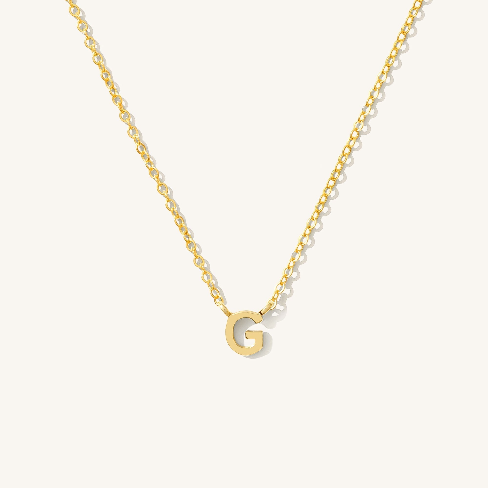 Kleine Initialen-Halskette