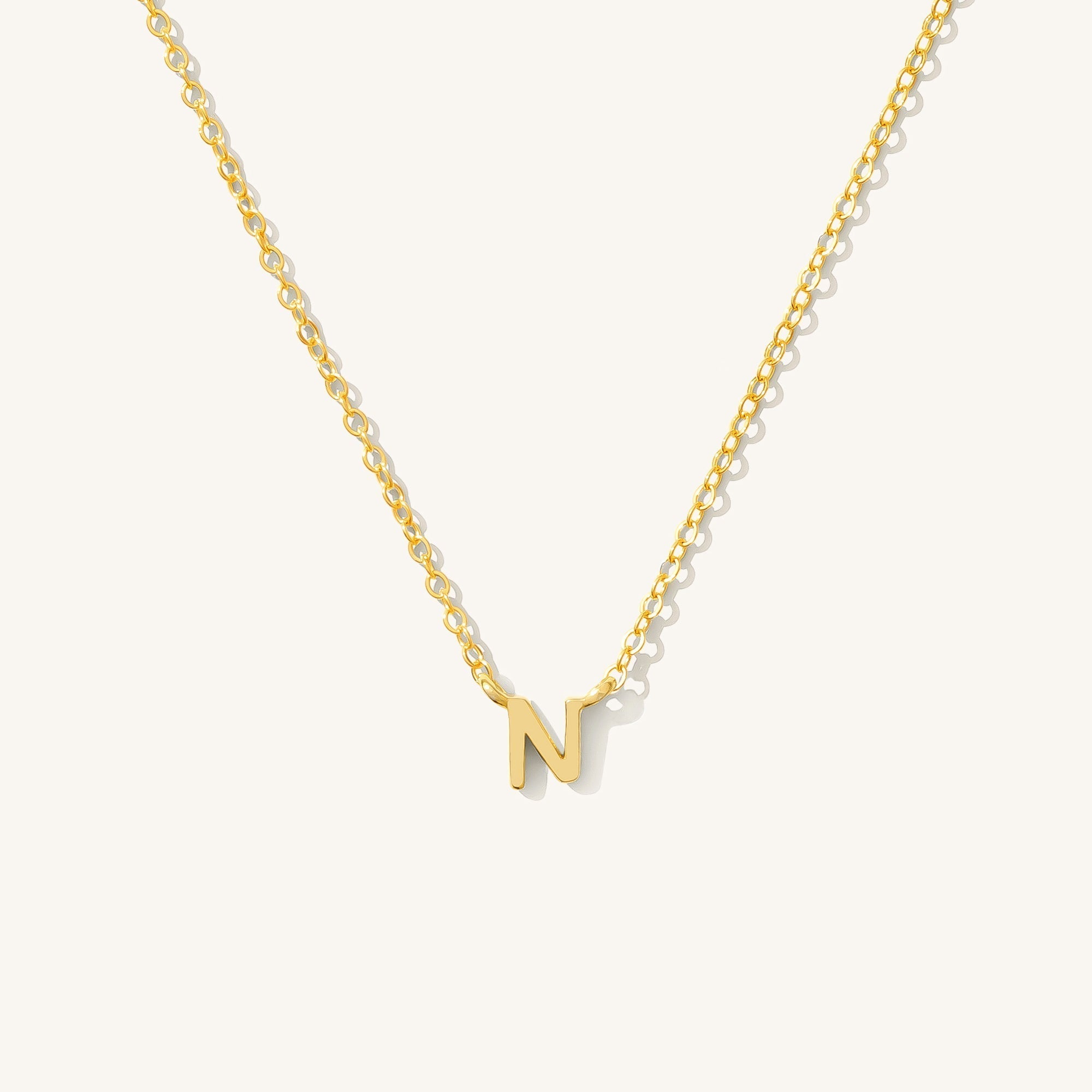Kleine Initialen-Halskette