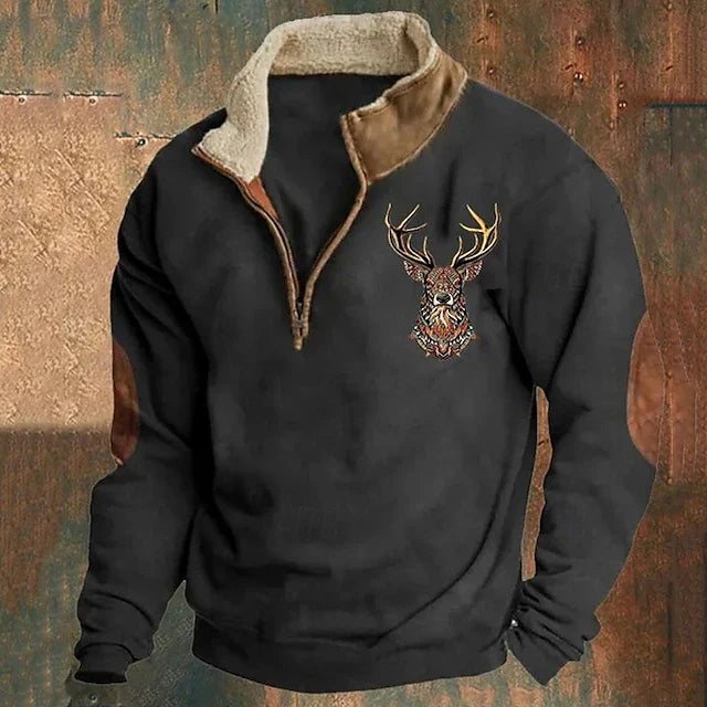 Baratheon | Hochwertiger Zip-Up-Pullover