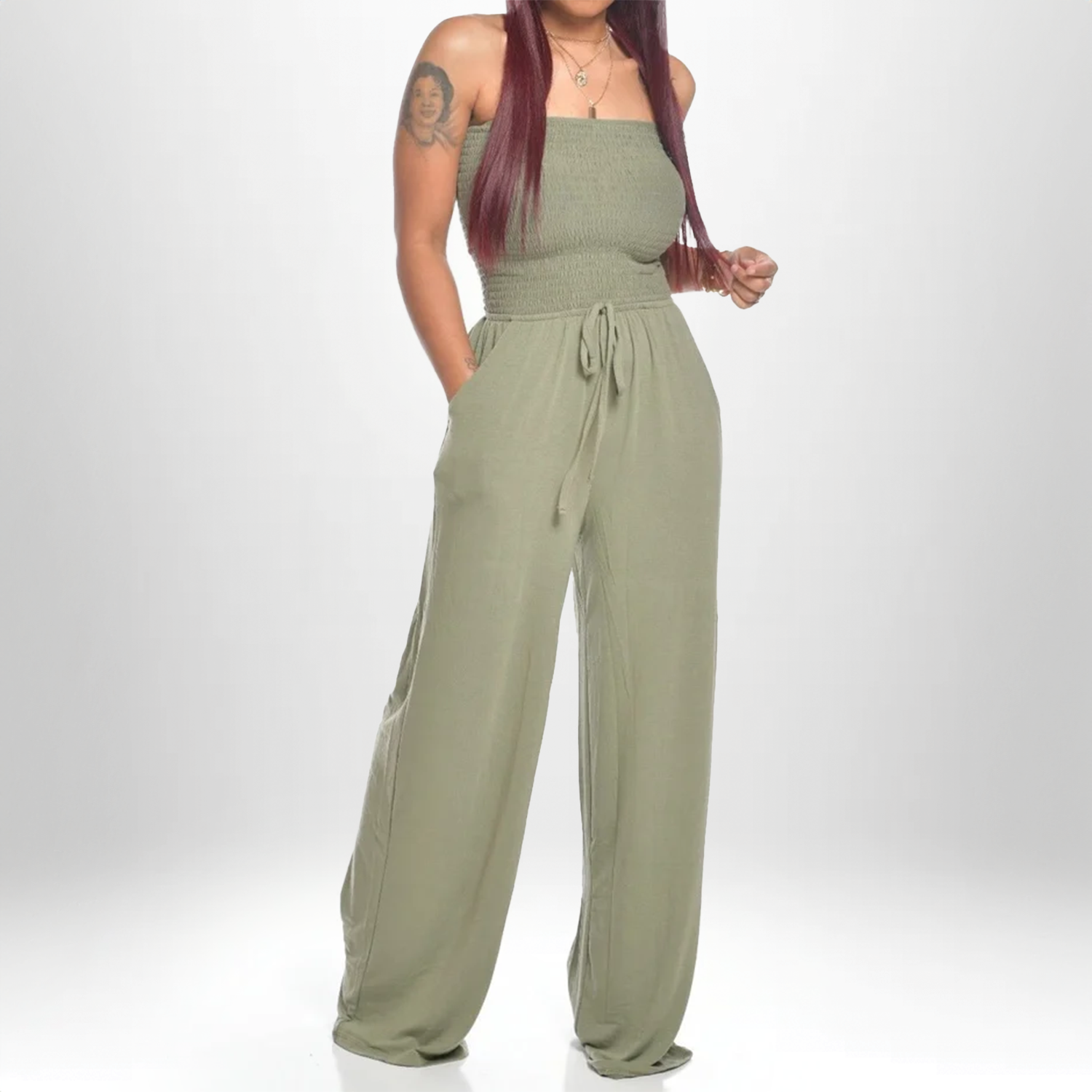 Celia | Sommer Overall Ohne Träger
