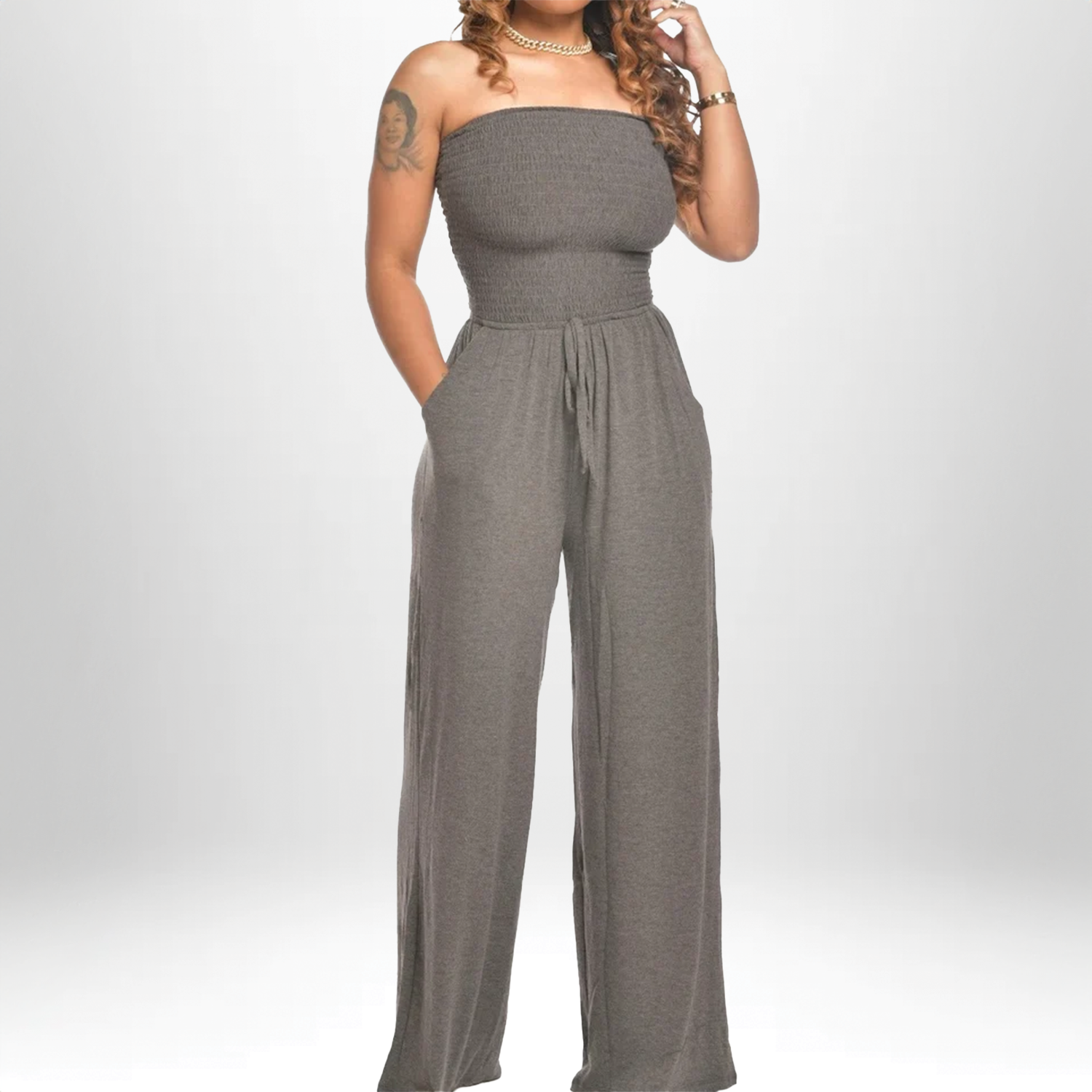 Celia | Sommer Overall Ohne Träger