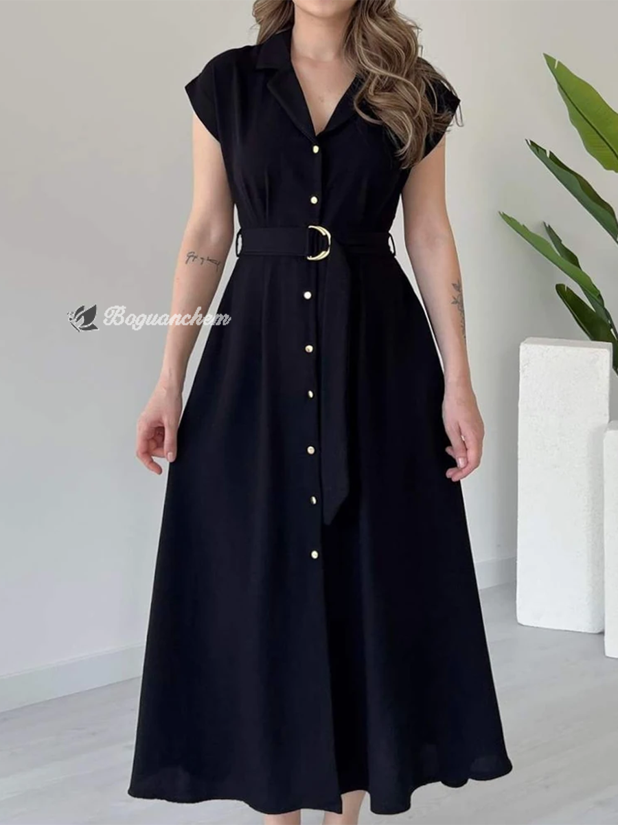 Mirena | Kleid mit Ringgürtel