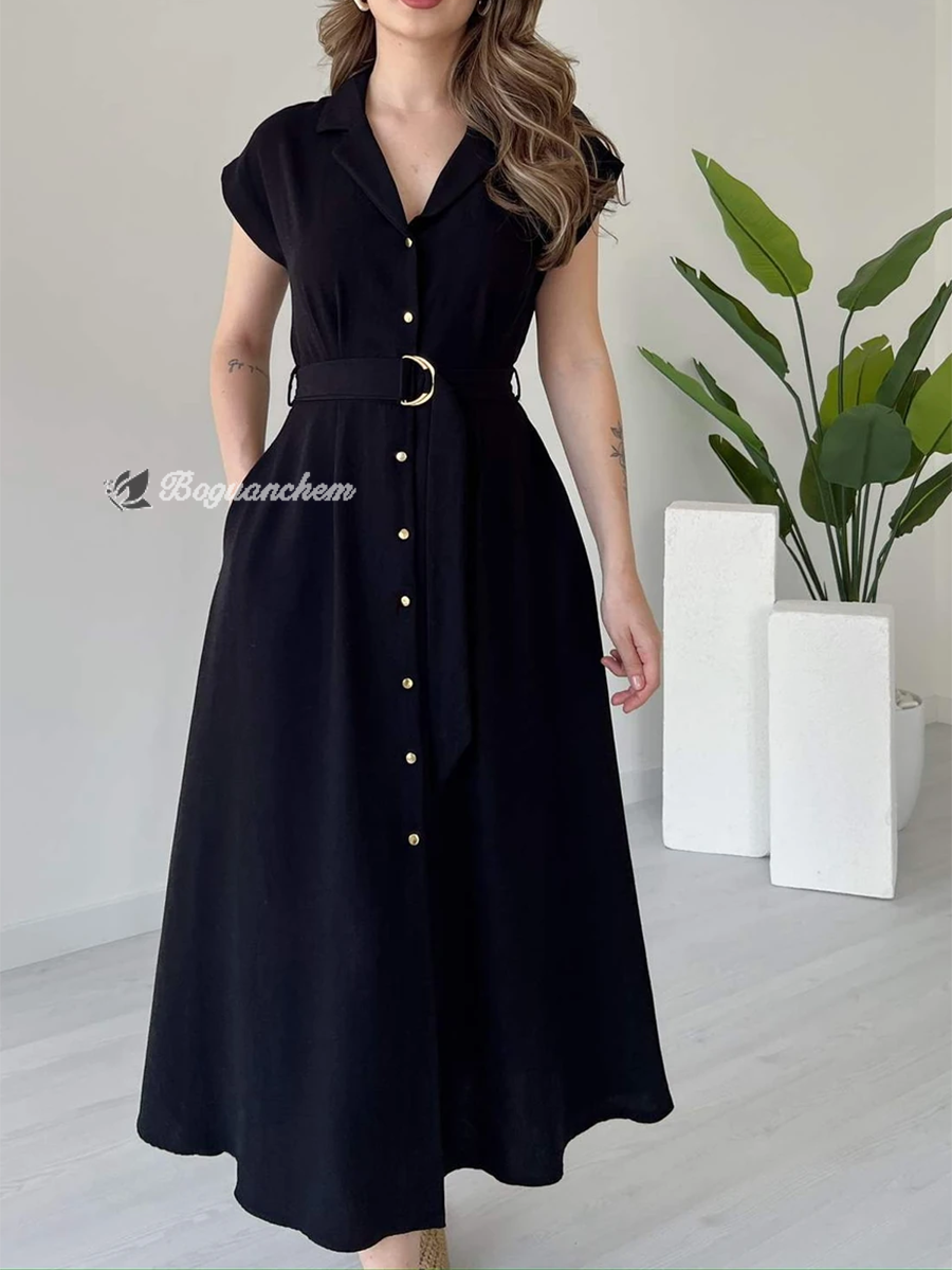 Mirena | Kleid mit Ringgürtel