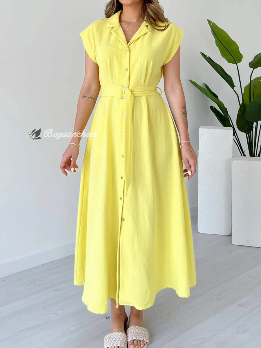 Mirena | Kleid mit Ringgürtel